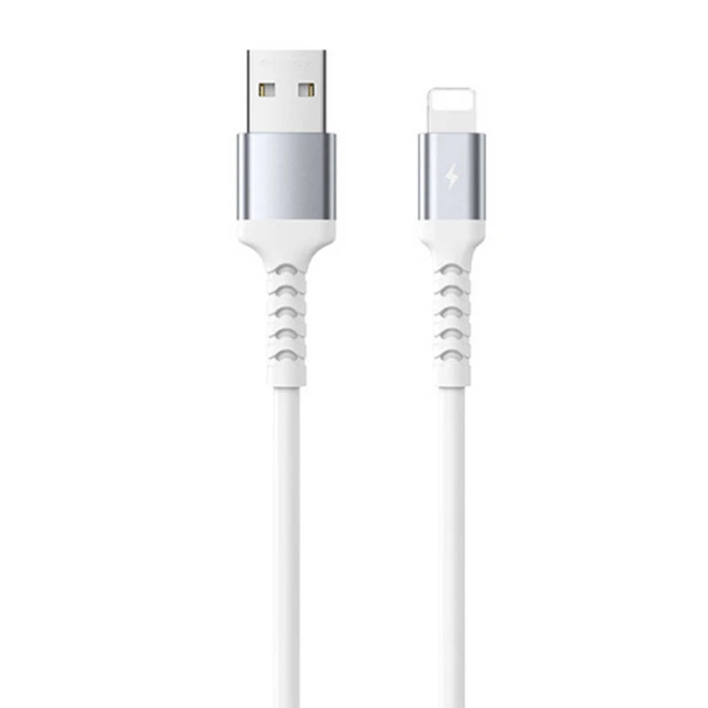 Laidas USB-lightning Remax Kayla II., RC-C008, 1m, (baltas)