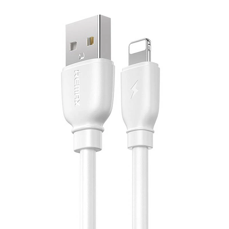 USB Lightning Remax Suji Pro laidas, 1m (baltas)