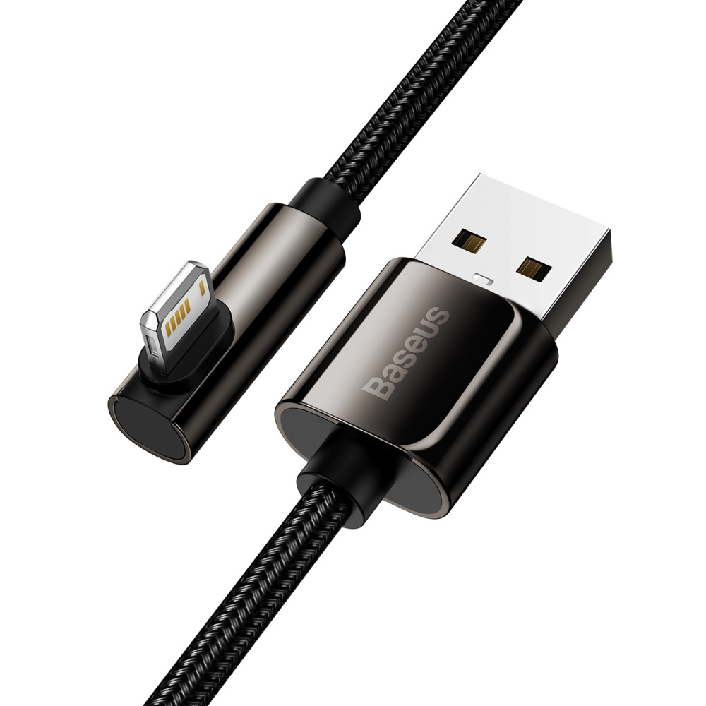 USB kabelis Baseus Legend iš USB į Lightning 2.4A 2.0m juodas CALCS-A01