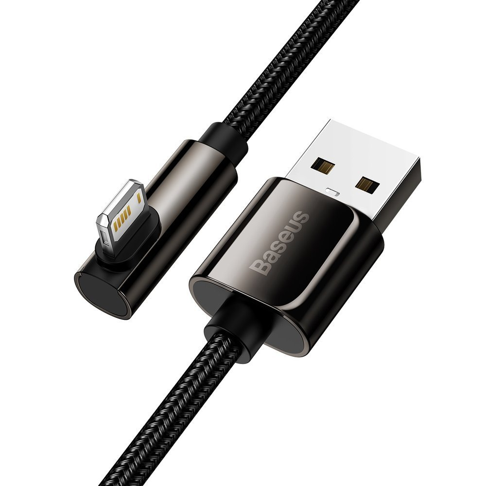 USB kabelis Baseus Legend iš USB į Lightning 2.4A 2.0m juodas CALCS-A01
