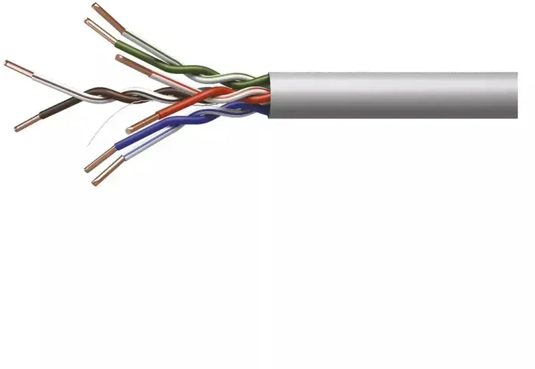 Kabelis UTP CAT5e 4x2x0.5mm, viengyslis, varinis EMOS