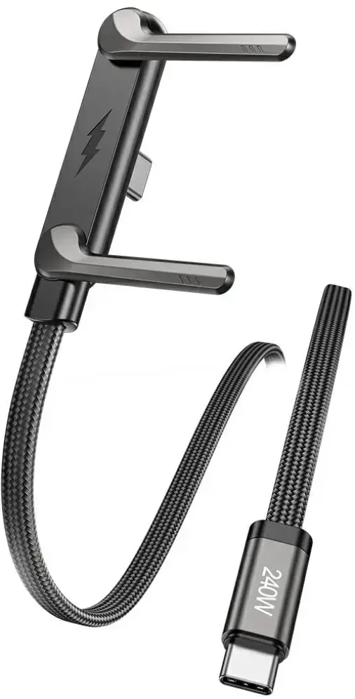 Cable with Stand AWEI CM-12C USB-C / USB-C Juoda