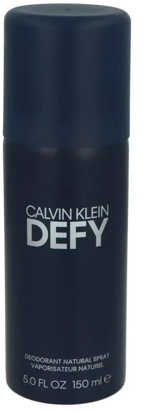 Calvin Klein Defy Dezodorantas Purškiklis purškiamas dezodorantas vyrams, 150 ml