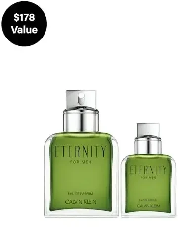 Calvin Klein ETERNITY FOR MEN 2-piece case