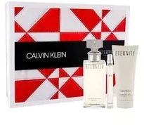 Calvin Klein Eternity rinkinys moterims (EDP, 100 ml + kūno losjonas, 100 ml + EDP, 10 ml)