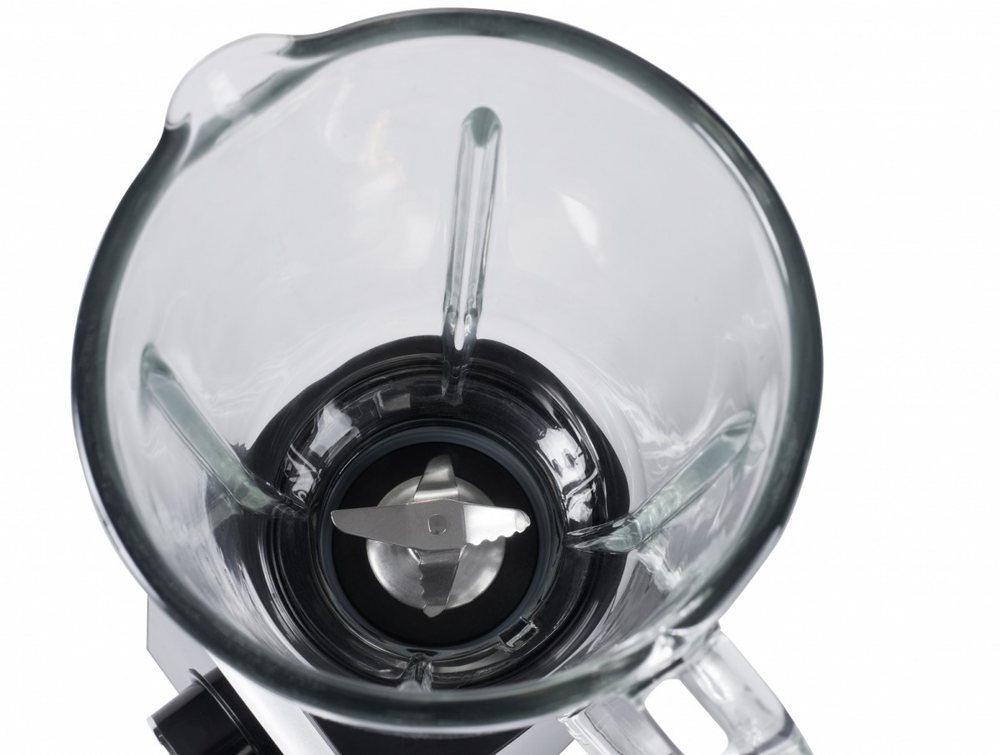 Adler Camry | Maišytuvas | CR 4077 | Tabletop | 500 W | Jar material Glass | Jar capacity 1.5 L | Ice crushing | Juodas/Nerūdijantis plienas