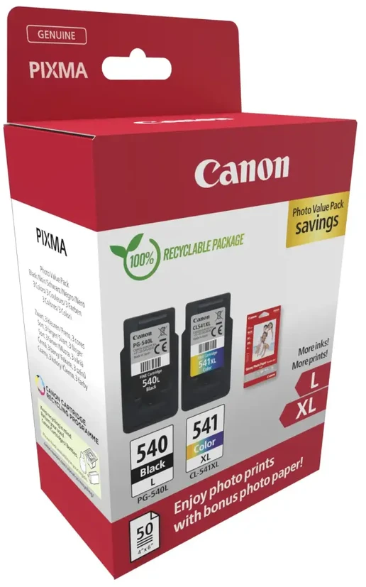 Canon PG540L/CL541XL rašalo kasetė, sudėtinė pakuotė