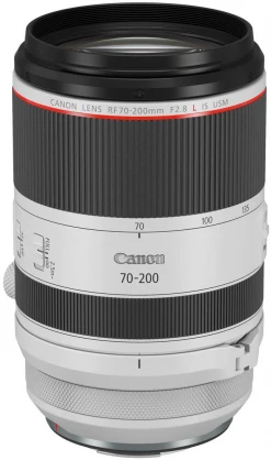 Canon RF 70-200mm F2.8L IS USM MILC/SLR Priartinimo teleobjektyvas Juoda, Balta