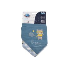 Canpolbabies CANPOL BABIES pirmasis muslino seilinukas BONJOUR PARIS, 0m+, 2 vnt., pink, 26/900_pin