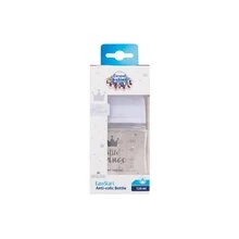 Canpolbabies CANPOL BABIES plataus kaklelio buteliukas EASYSTART ROYAL BABY, 120 ml, 35/233_blu