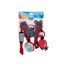 CANPOL BABIES pakabinamas žaislas vežimėliui/kėdutei Sensory Toys, 68/071_red