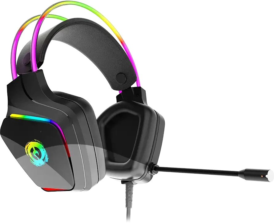 CANYON ausinės Darkless GH-9A Juodas