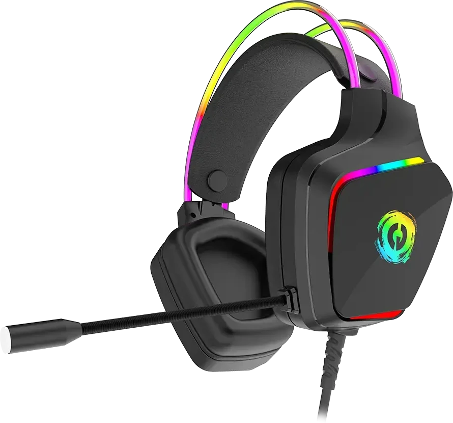 CANYON ausinės Darkless GH-9A Juodas