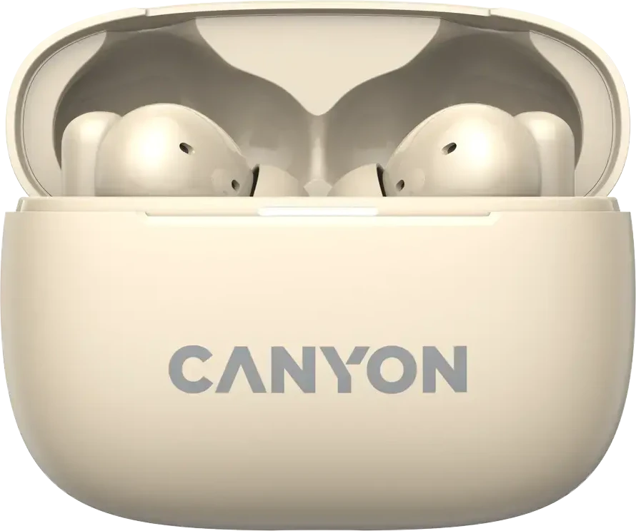 Ausinės Canyon OnGo ANC TWS-10, Kreminės spalvos