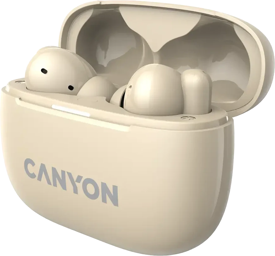 Ausinės Canyon OnGo ANC TWS-10, Kreminės spalvos