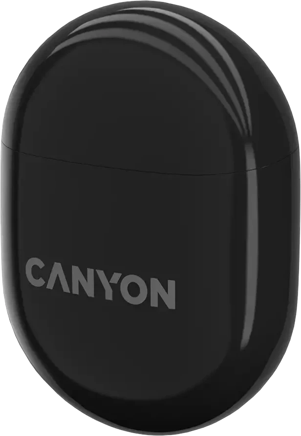 Belaidės žaidimų ausinės Canyon TWS-6, Juodos spalvos