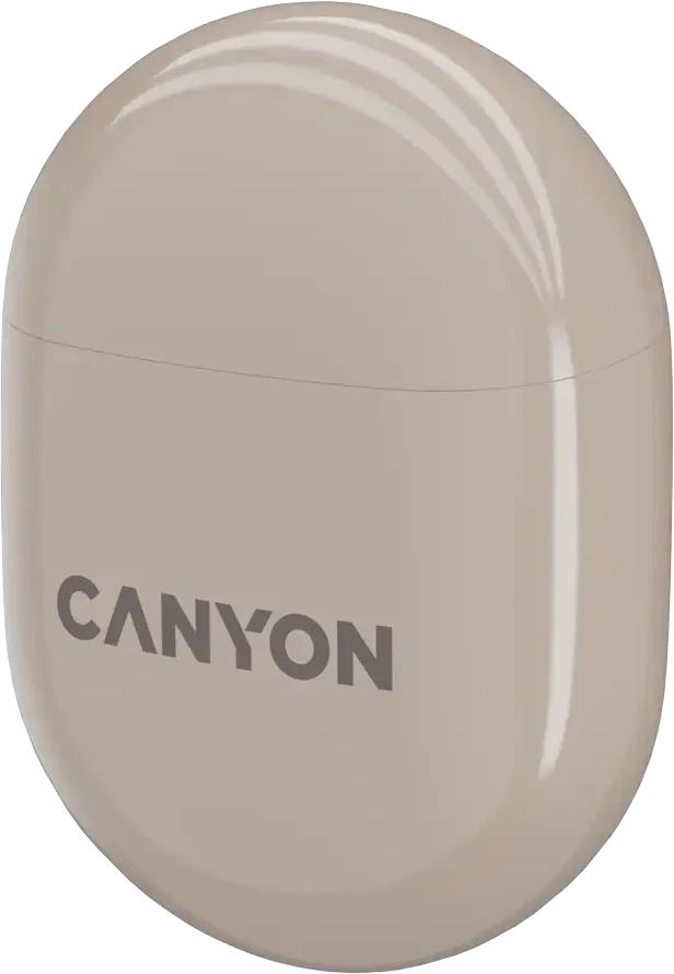 Belaidės žaidimų ausinės Canyon TWS-6, Gelsvos spalvos