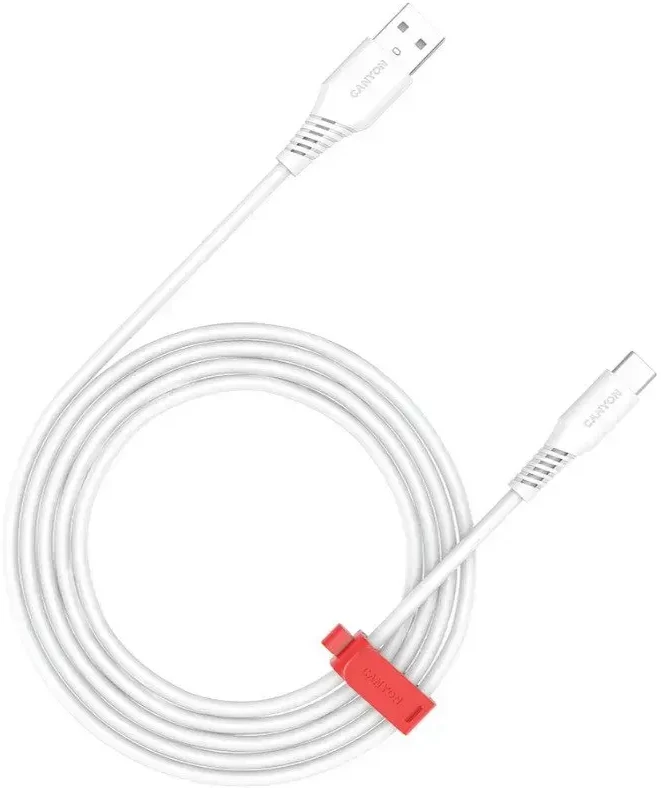CANYON cable AC18SC A-C 18W 1.2m Baltas