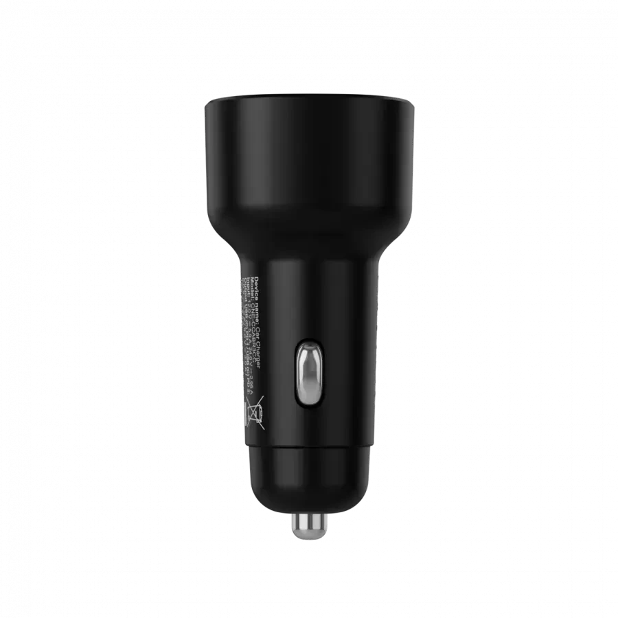 CANYON automobilinis įkroviklis OnDrive 60 PD 60W 2xUSB-C Juodas