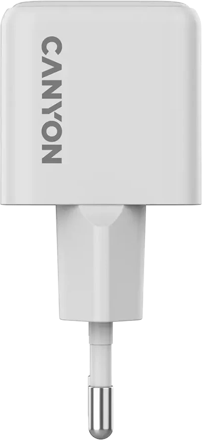 CANYON pakrovėjas CU20C GaN 20W 1xPD EU Baltas