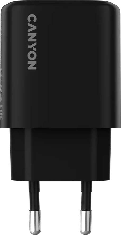 CANYON įkroviklis OnCharge 200 20W 1xPD EU Juodas