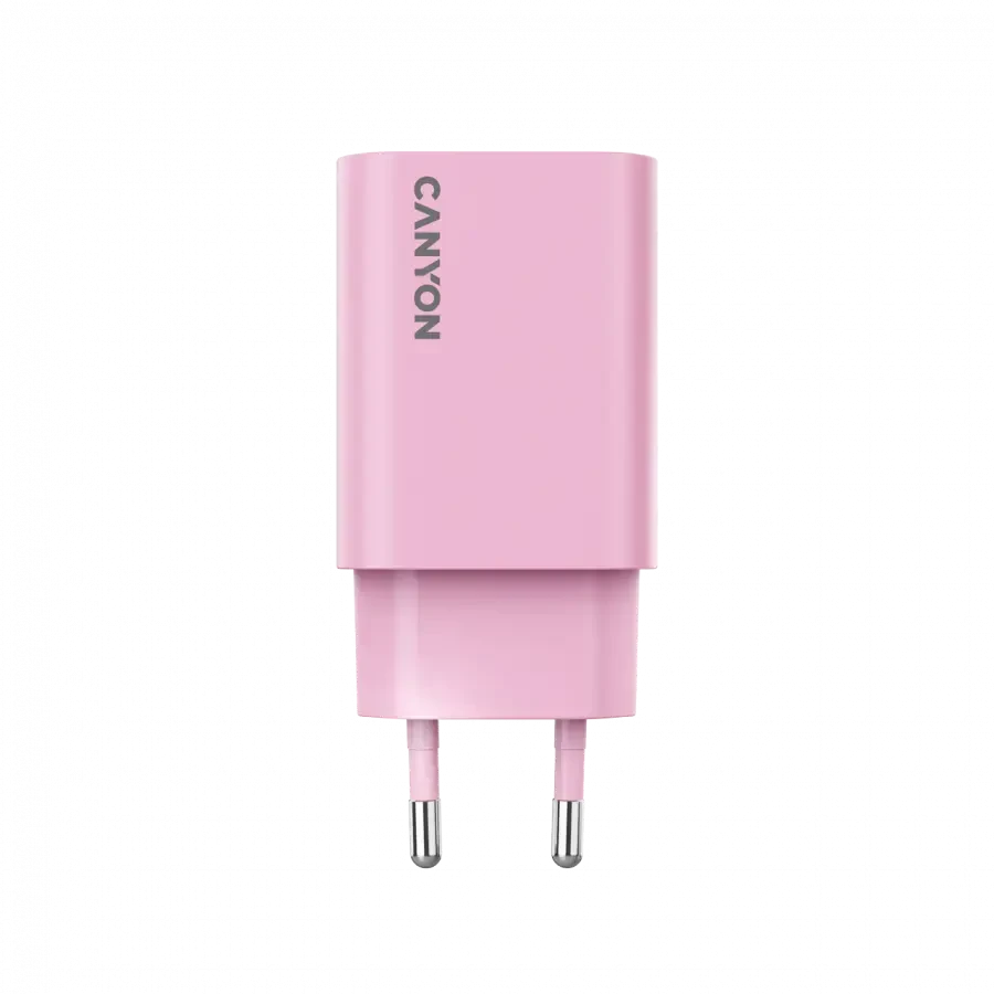 CANYON įkroviklis OnCharge 30CL Max Power 30W 1xPD EU Rožinė