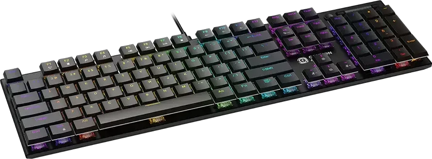 CANYON klaviatūra Cometstrike GK-55 EN/RU su laidu