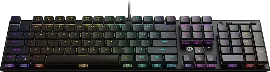 CANYON klaviatūra Cometstrike GK-55 EN/RU su laidu