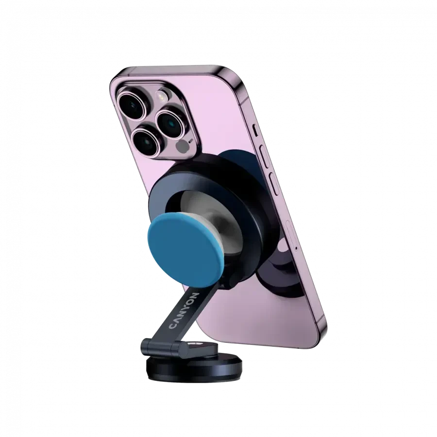 CANYON magnetinis telefono laikiklis OnGrip 10 aliumininis Juodas