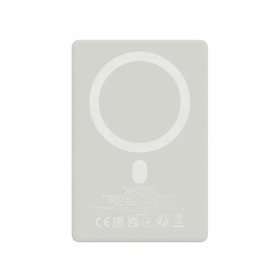 „Canyon OnPower 511 MagSafe“ 10 000 mAh USB-C PD 20W pilka
