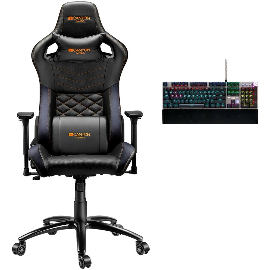 Canyon Premium Žaidimų kėdė Nightfall CND-SGCH7