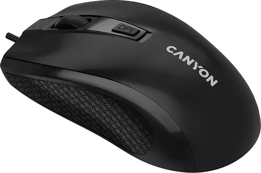 CANYON pelė M-4 su laidu Juodas