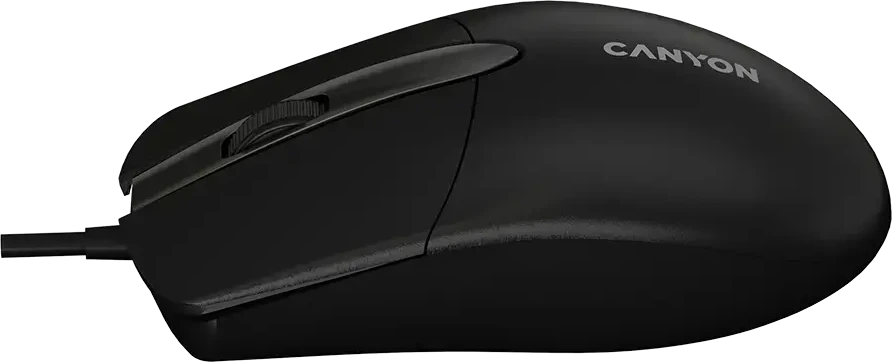 CANYON pelė M-5 su laidu Juodas