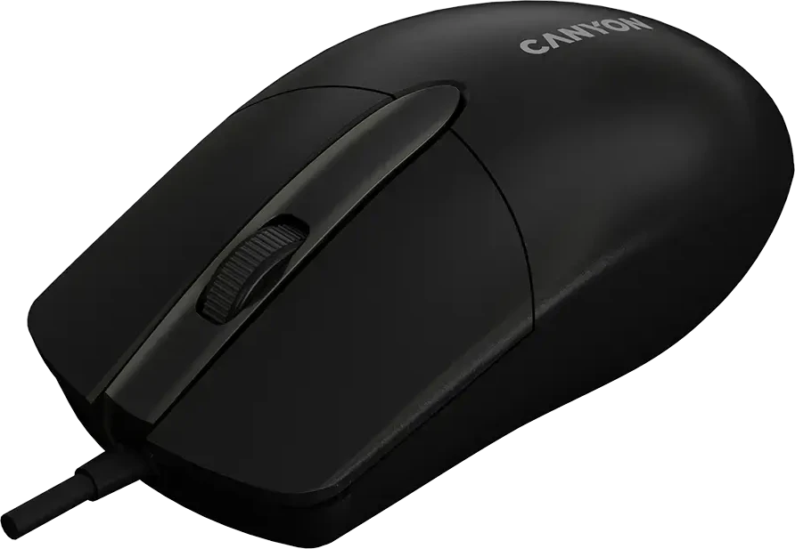 CANYON pelė M-5 su laidu Juodas