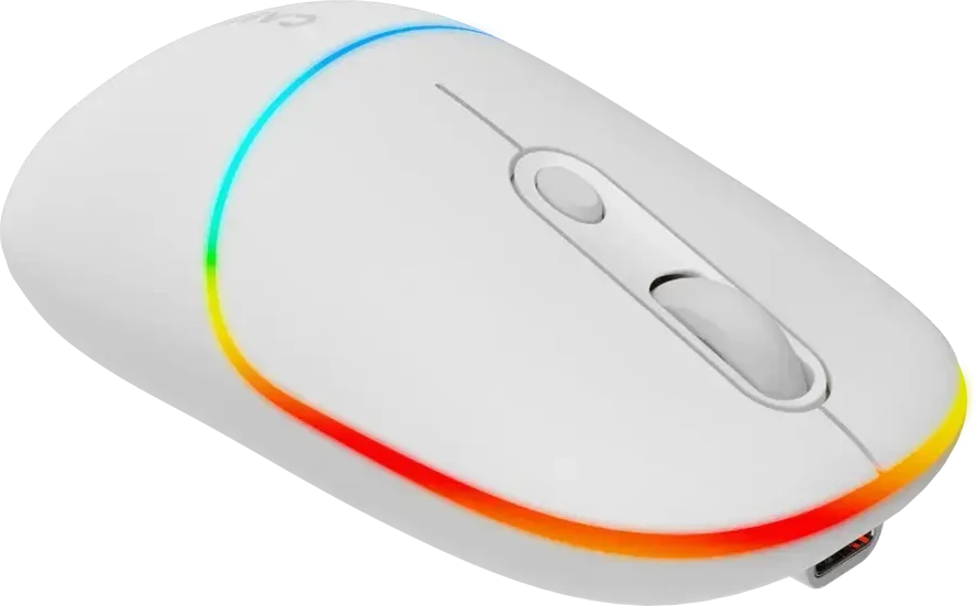 CANYON pelė MW-22 2in1 BT/ Wireless Snow Baltas