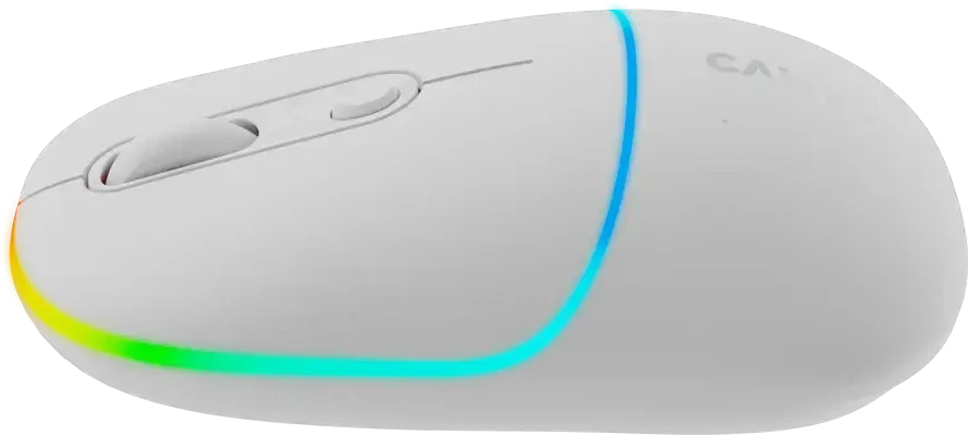 CANYON pelė MW-22 2in1 BT/ Wireless Snow Baltas