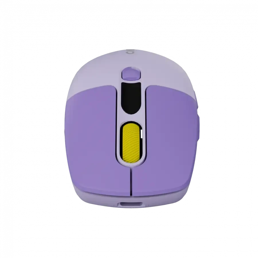 CANYON pelė MW-26 LCD tyli dvigubo režimo belaidė violetinė
