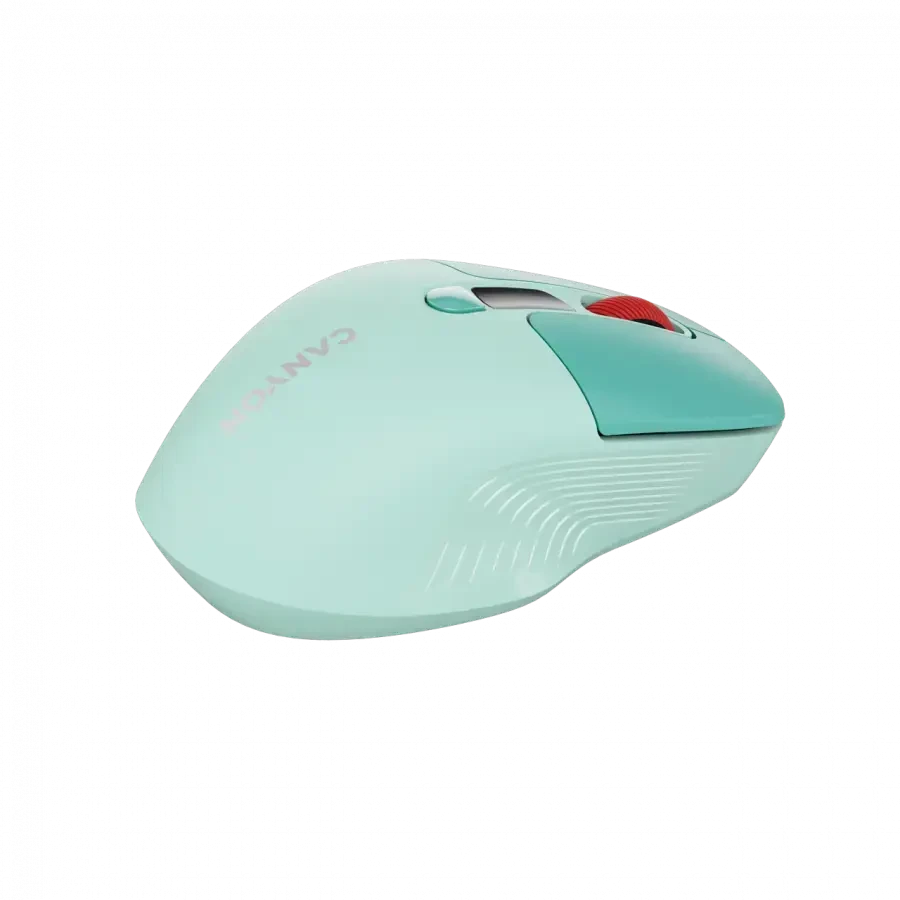 CANYON pelė MW-26 LCD tyli dvigubo režimo belaidė žalia