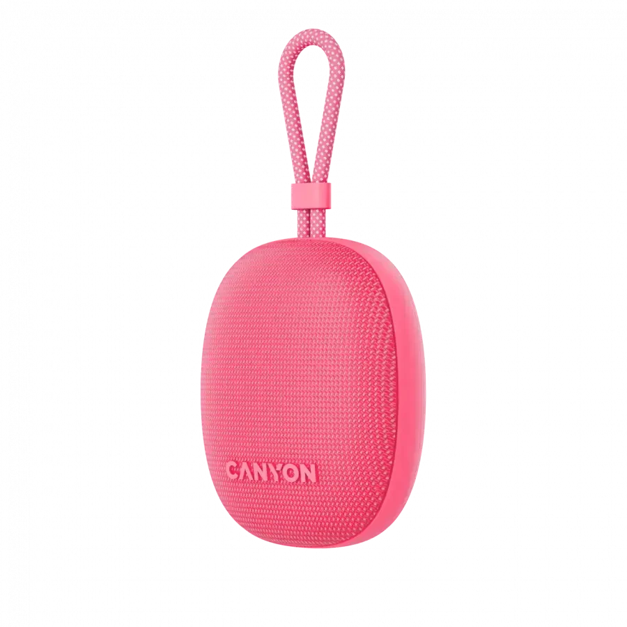 CANYON speaker OnMove 12 IPX7 TWS 5W Rožinė