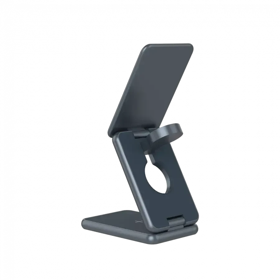 CANYON sulankstomas belaidis įkroviklis OnCharge 309 15W 3in1 metalinis