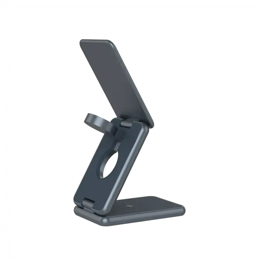 CANYON sulankstomas belaidis įkroviklis OnCharge 309 15W 3in1 metalinis