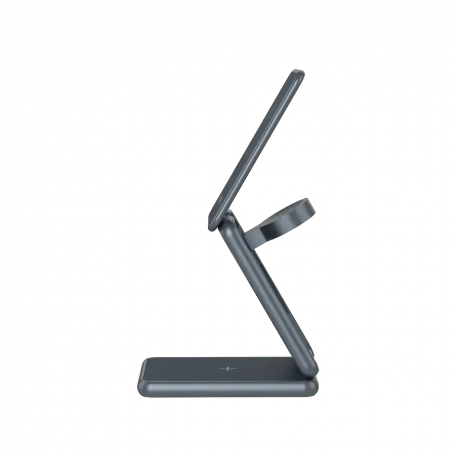 CANYON sulankstomas belaidis įkroviklis OnCharge 309 15W 3in1 metalinis