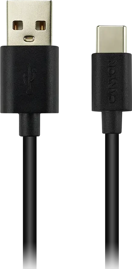 CANYON cable UC-2 USB-C 5W 2m Juodas