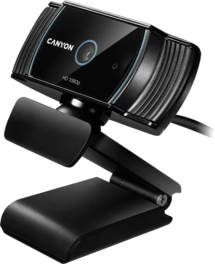 Full HD internetinė kamera vaizdo skambučiams ir konferencijoms Canyon C5, su mikrofonu, autofokusas