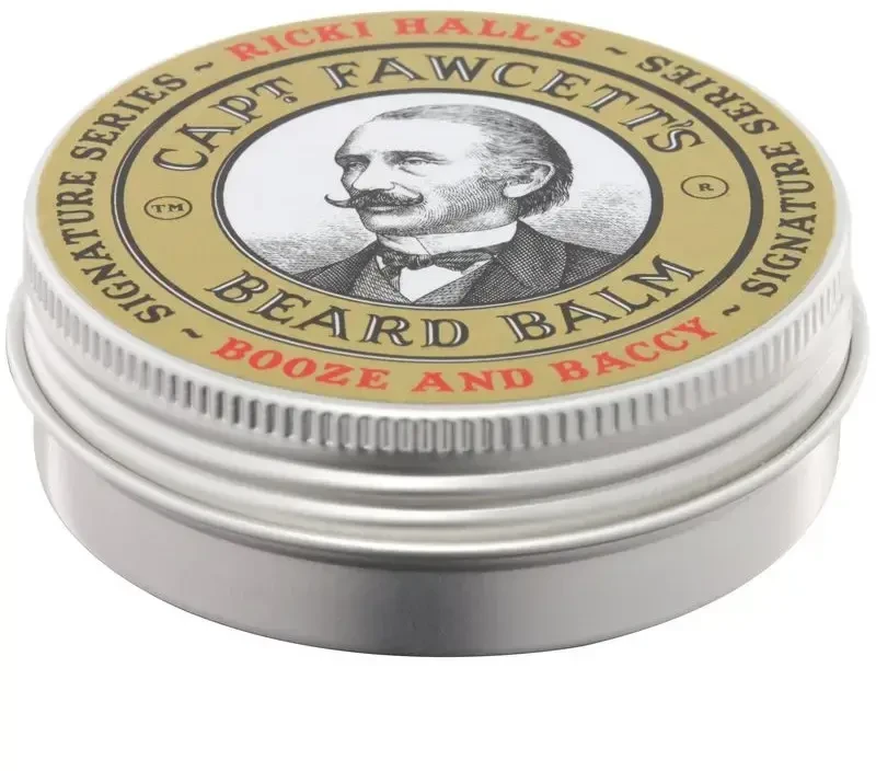 Captain Fawcett Booze And Baccy barzdos balzamas Barzdos balzamas, 60 ml