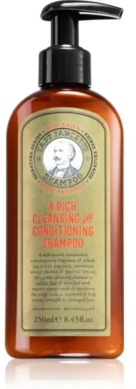 Captain Fawcett „Booze & Baccy“ barzdos šampūnas 250 ml