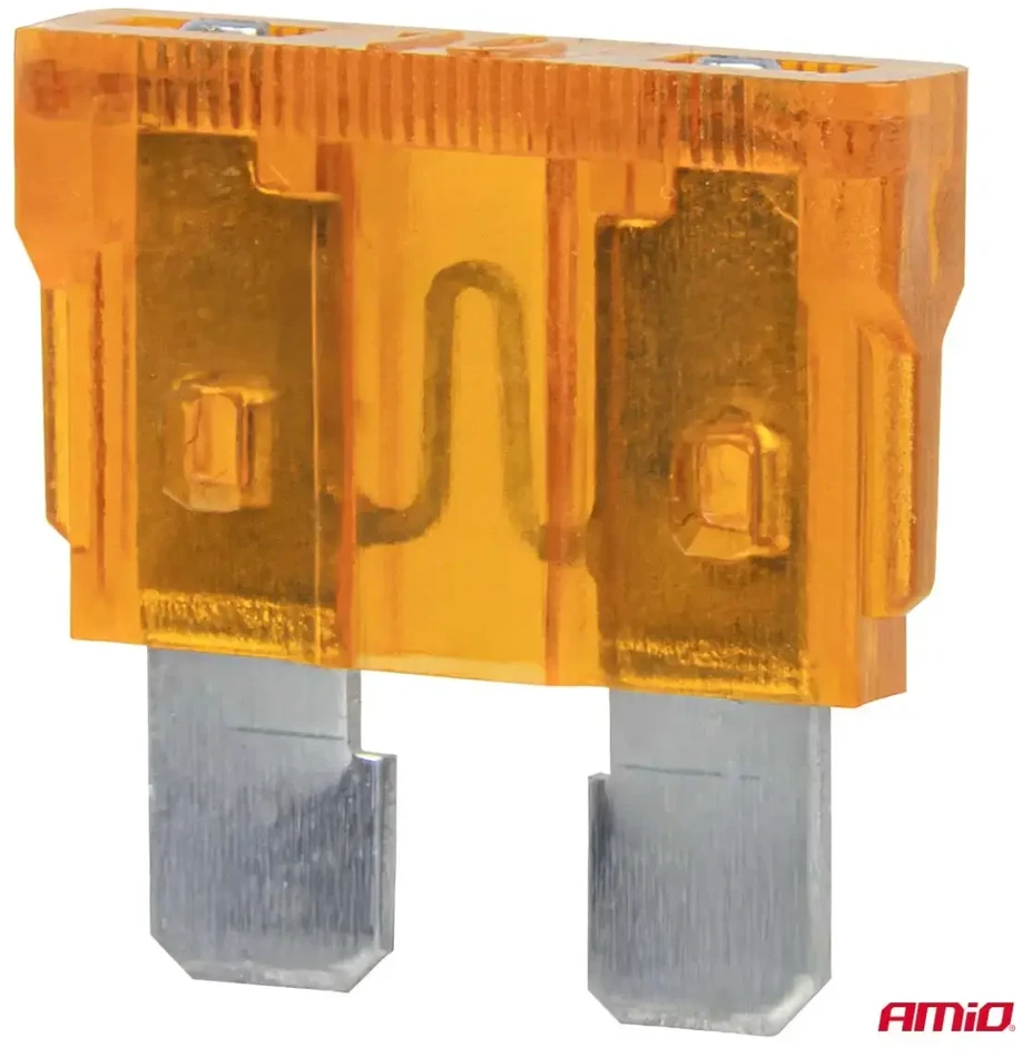 Automobiliniai plokštieji saugikliai standard 3 vnt. 5A amio-05103