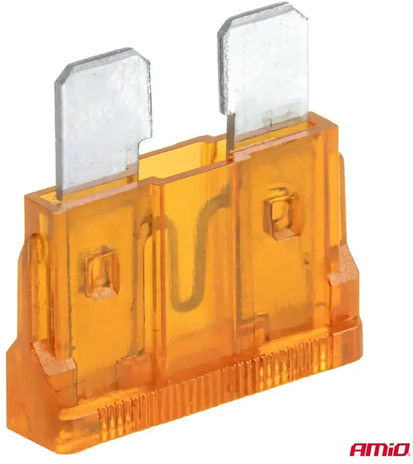 Automobiliniai plokštieji saugikliai standard 3 vnt. 5A amio-05103