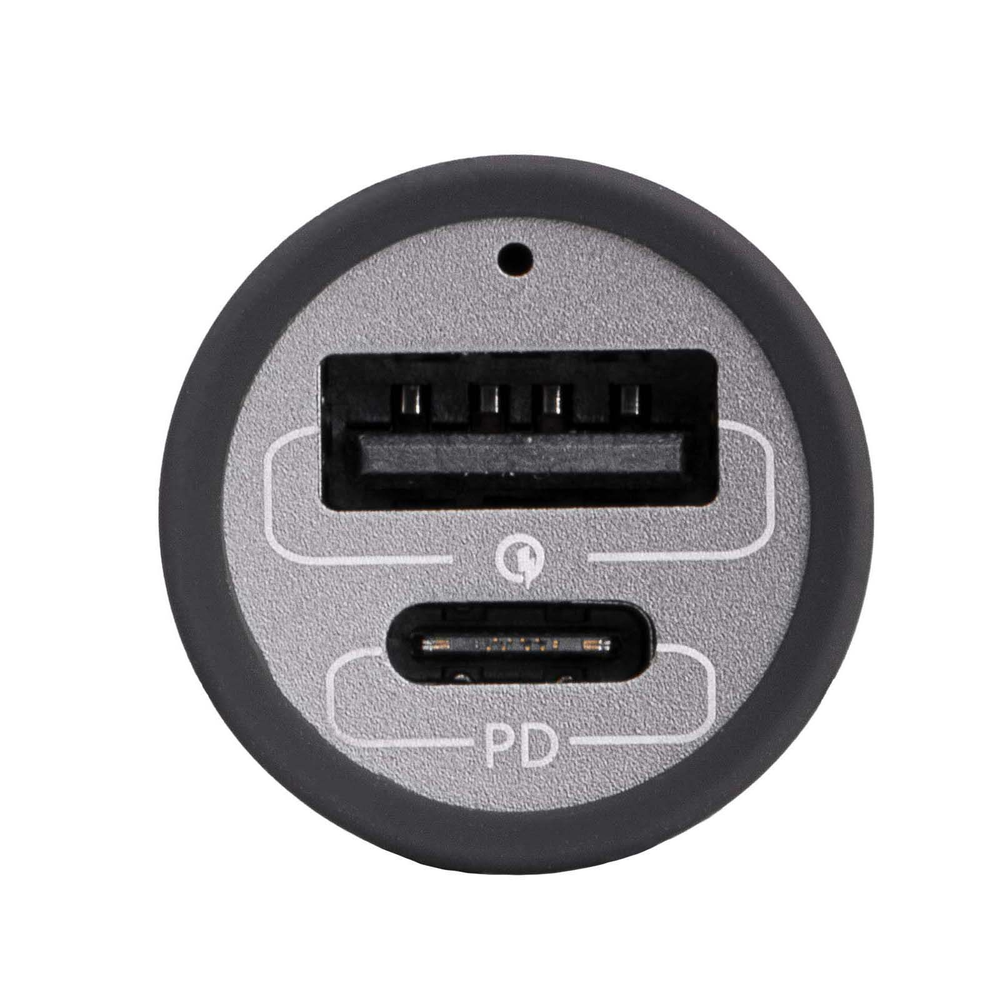 Akyga AK-CH-26 100W automobilio įkroviklis USB-A + USB-C PD greitas įkrovimas 3.0 5-20V / 1.5-5Aszary