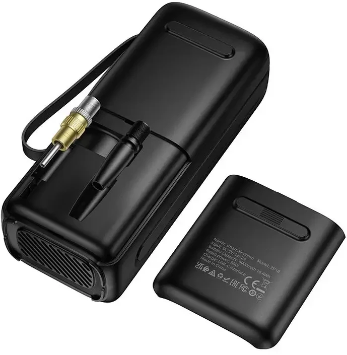 Car compressor Hoco wireless 4000mAh ZP18 juodas
